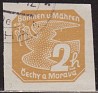 Czech Republic 1939 Fauna 2 H Yelow Scott P1. Bohemia 1939 P1. Subida por susofe